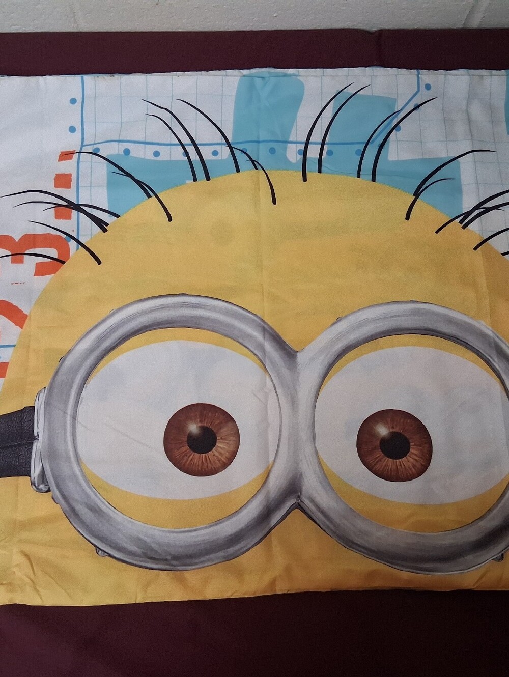 2pc Set Of Despicable Me Minions Standard Size Pillowcases.